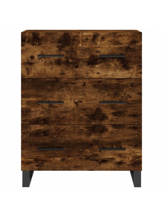Augstais skapis, ozolkoka, 69,5x34x180 cm, inženierijas koks