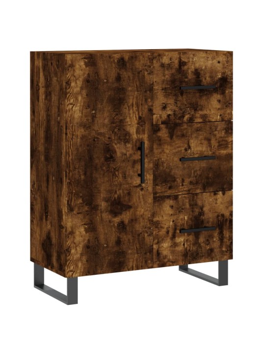 Augstais skapis, ozolkoka, 69,5x34x180 cm, inženierijas koks
