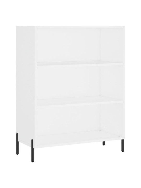 Augstais skapis, balts, 69,5x34x180 cm, inženierijas koks