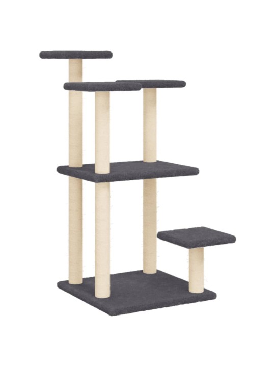 Nagu asināšanas stabi ar platformām, tumši pelēki, 98,5cm