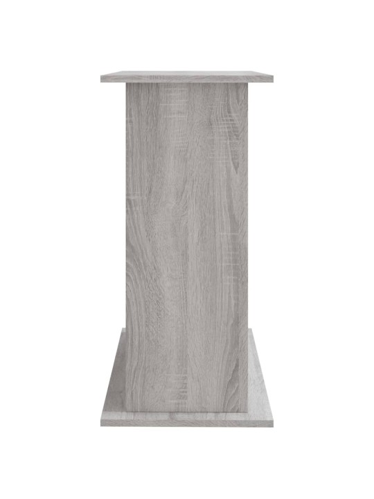 Akvārija statīvs, pelēka ozola, 81x36x73 cm, inženierijas koks