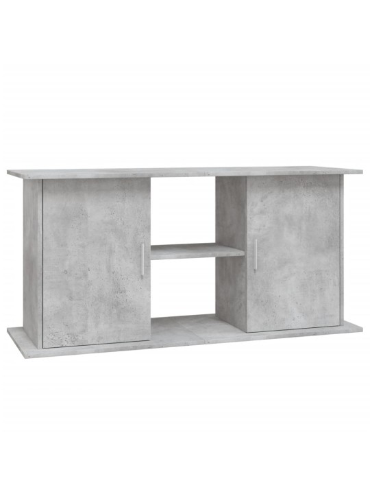 Akvārija statīvs, betonpelēks, 121x41x58 cm, inženierijas koks