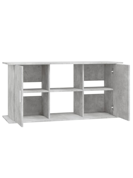 Akvārija statīvs, betonpelēks, 121x41x58 cm, inženierijas koks