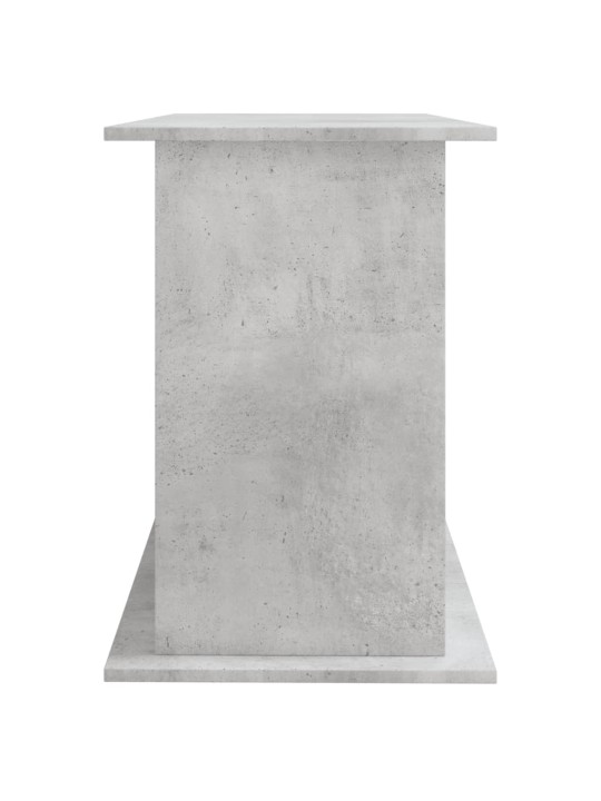 Akvārija statīvs, betonpelēks, 121x41x58 cm, inženierijas koks