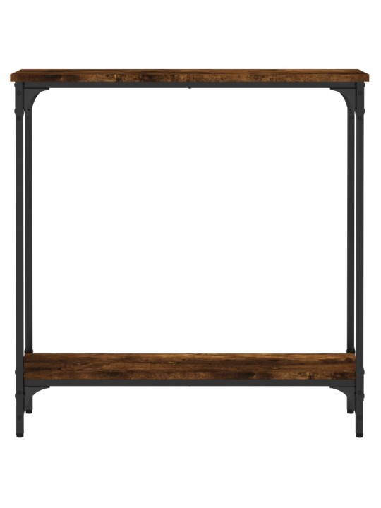 Konsoles galdiņš, ozolkoka, 75x22,5x75 cm, inženierijas koks
