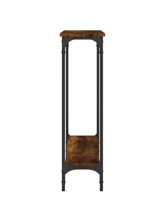 Konsoles galdiņš, ozolkoka, 75x22,5x75 cm, inženierijas koks