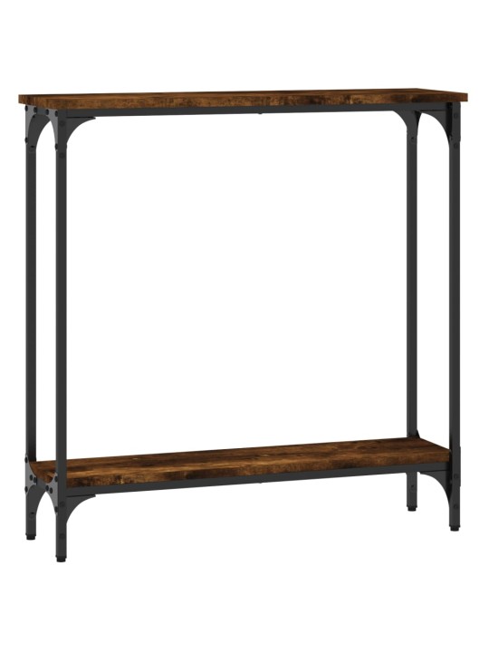 Konsoles galdiņš, ozolkoka, 75x22,5x75 cm, inženierijas koks