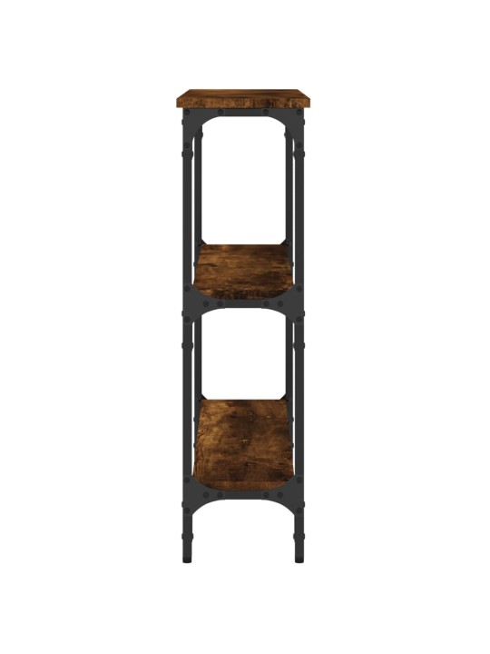 Konsoles galdiņš, ozolkoka, 75x22,5x75 cm, inženierijas koks