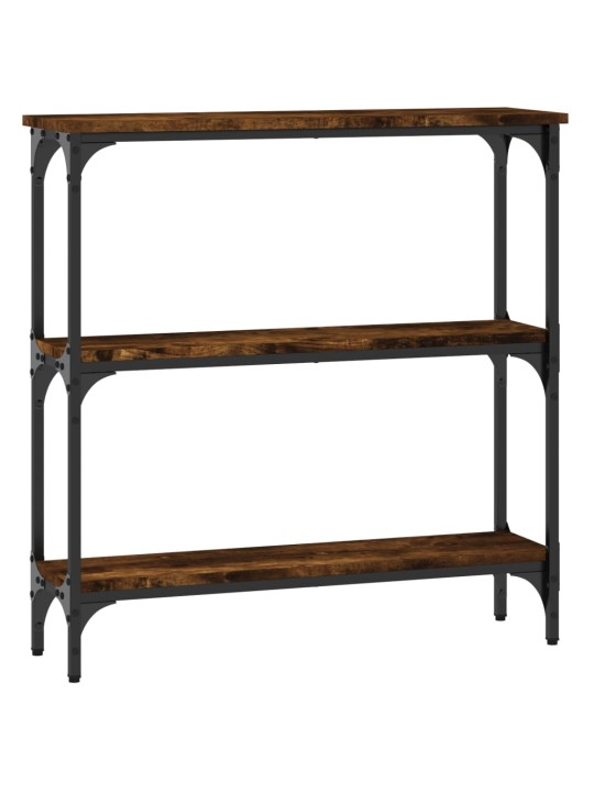 Konsoles galdiņš, ozolkoka, 75x22,5x75 cm, inženierijas koks