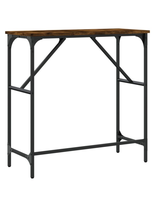 Konsoles galdiņš, ozolkoka, 75x32x75 cm, inženierijas koks