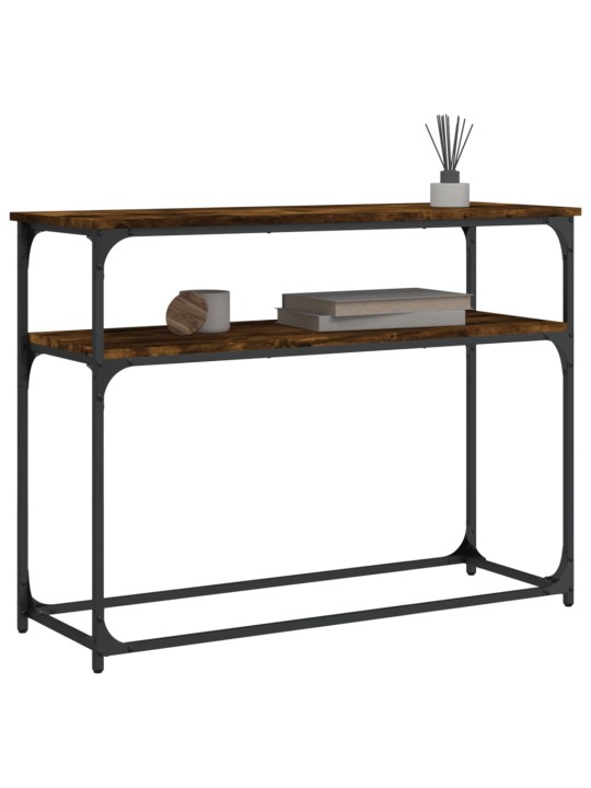 Konsoles galdiņš, ozolkoka, 100x35,5x75 cm, inženierijas koks