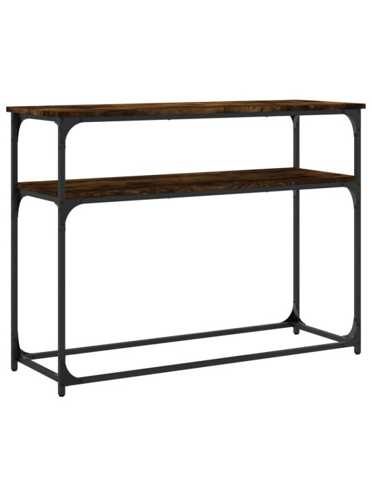 Konsoles galdiņš, ozolkoka, 100x35,5x75 cm, inženierijas koks