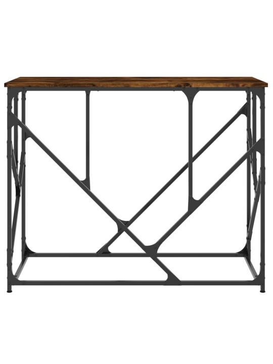 Konsoles galdiņš, kvēpināta ozolkoka, 100x40x80 cm, koks