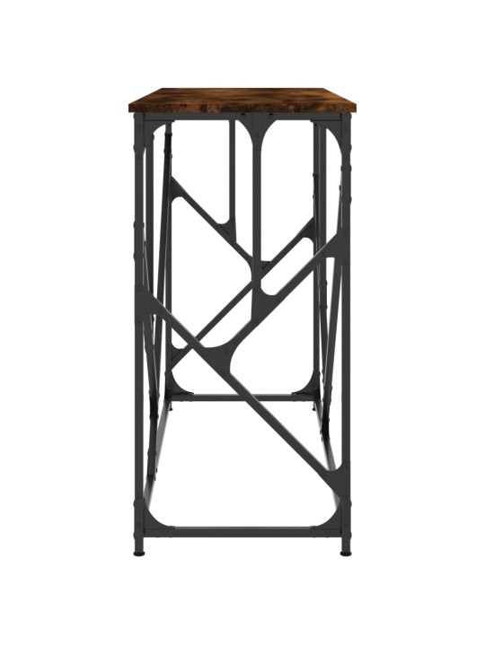 Konsoles galdiņš, kvēpināta ozolkoka, 100x40x80 cm, koks
