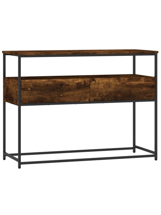 Konsoles galdiņš, ozolkoka, 100x40x75 cm, inženierijas koks