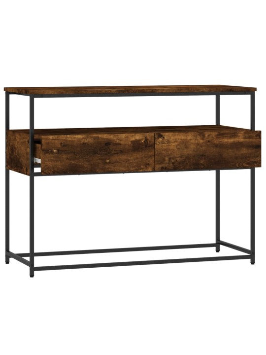 Konsoles galdiņš, ozolkoka, 100x40x75 cm, inženierijas koks