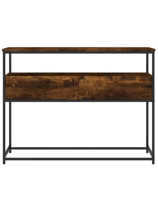 Konsoles galdiņš, ozolkoka, 100x40x75 cm, inženierijas koks