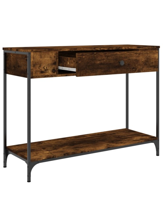 Konsoles galdiņš, ozolkoka, 100x34,5x75 cm, inženierijas koks