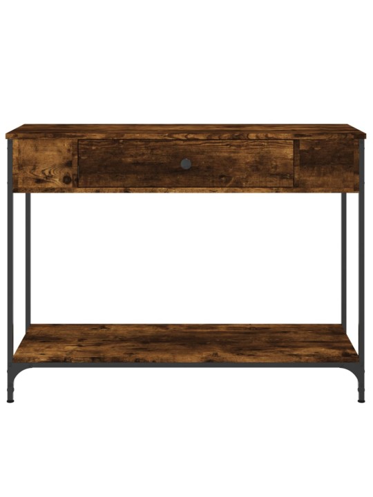 Konsoles galdiņš, ozolkoka, 100x34,5x75 cm, inženierijas koks