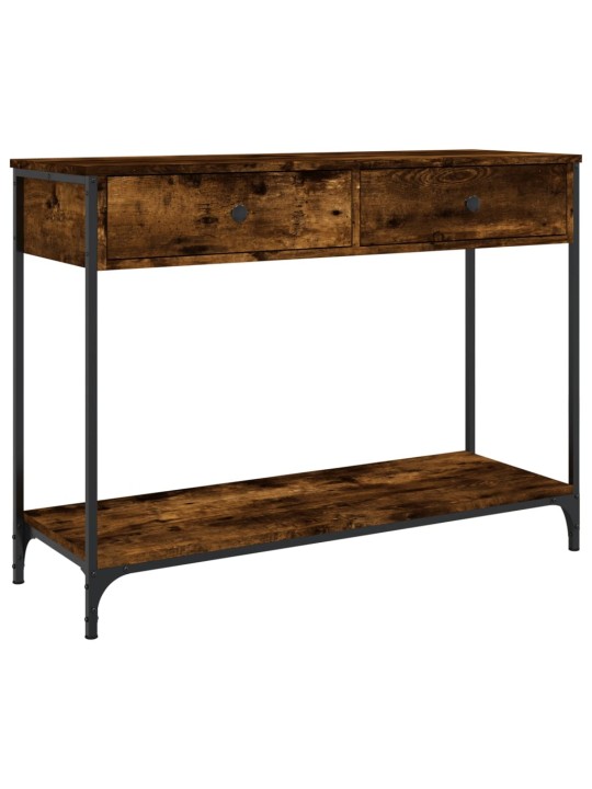 Konsoles galdiņš, ozolkoka, 100x34,5x75 cm, inženierijas koks