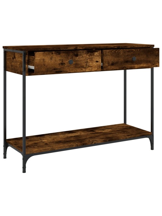 Konsoles galdiņš, ozolkoka, 100x34,5x75 cm, inženierijas koks