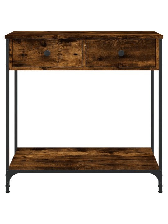 Konsoles galdiņš, ozolkoka, 75x34,5x75 cm, inženierijas koks
