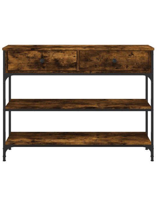 Konsoles galdiņš, ozolkoka, 100x25x75 cm, inženierijas koks