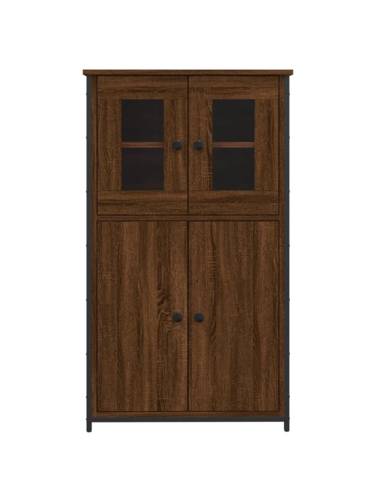 Augstais skapītis, brūnīgs, 62x32x106,5 cm, inženierijas koks