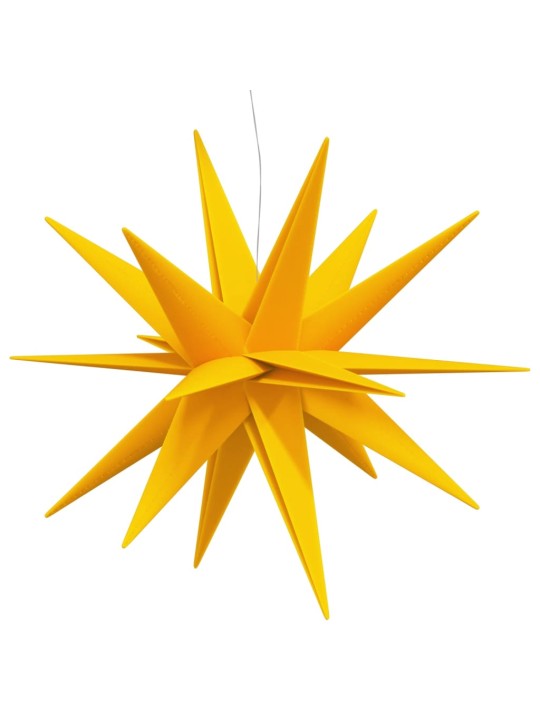 Ziemassvētku lampa ar led, salokāma, dzeltena, 100 cm