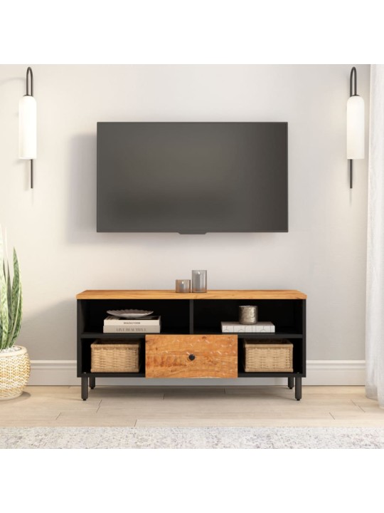 Tv skapītis, 100x33x46 cm, akācijas masīvkoks