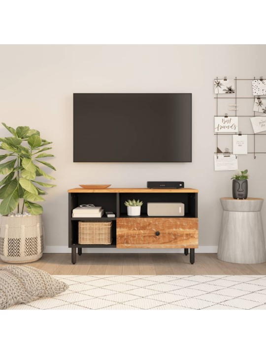 Tv skapītis, 80x33x46 cm, akācijas masīvkoks