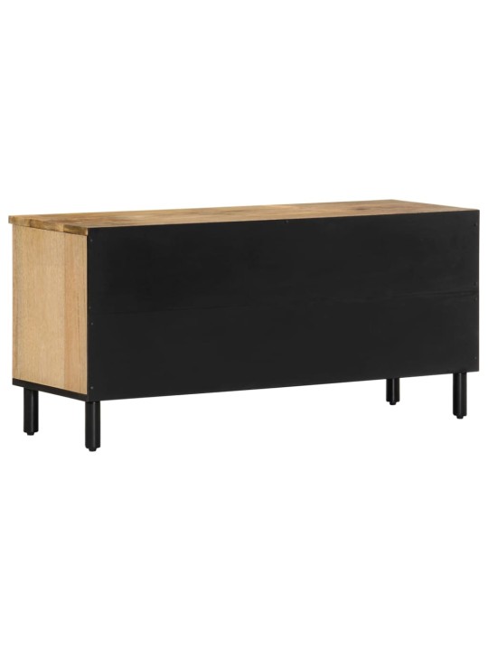 Tv skapītis, 100x33x46 cm, mango masīvkoks