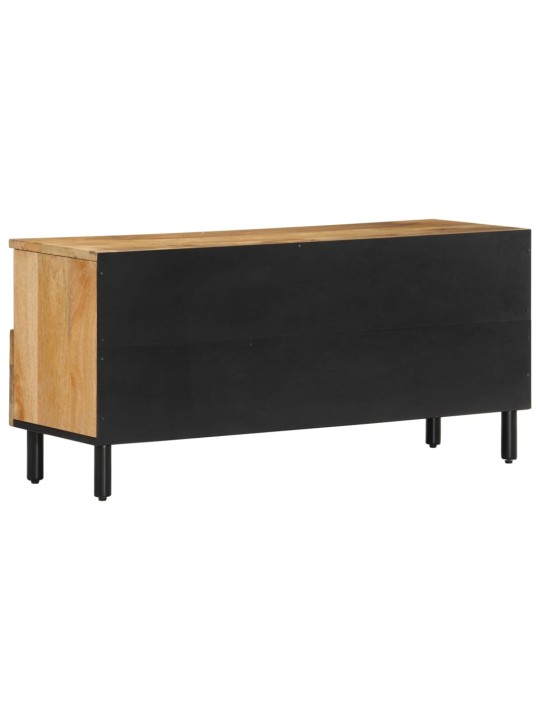 Tv skapītis, 100x33x46 cm, mango masīvkoks