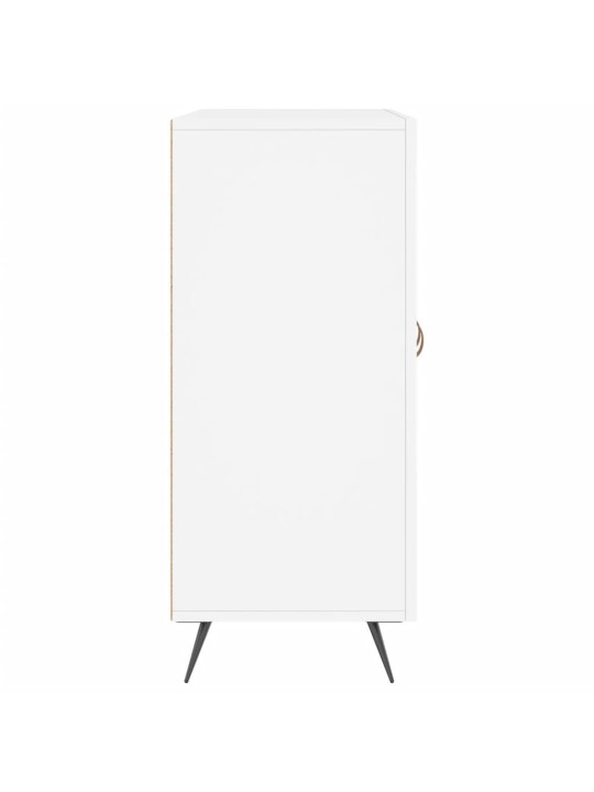 Kumode, balta, 90x34x80 cm, inženierijas koks