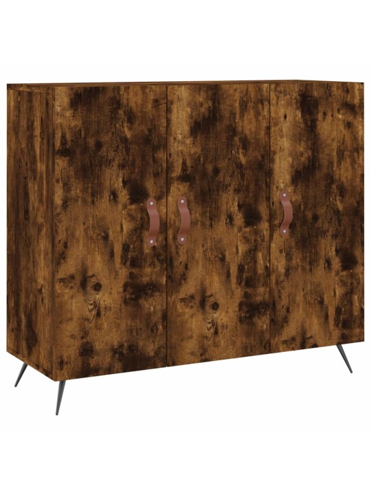 Kumode, ozolkoka krāsa, 90x34x80 cm, inženierijas koks