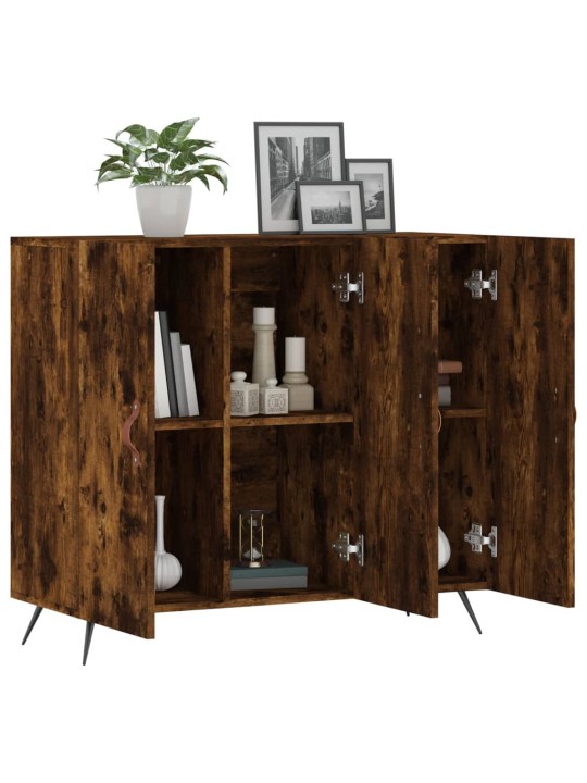 Kumode, ozolkoka krāsa, 90x34x80 cm, inženierijas koks
