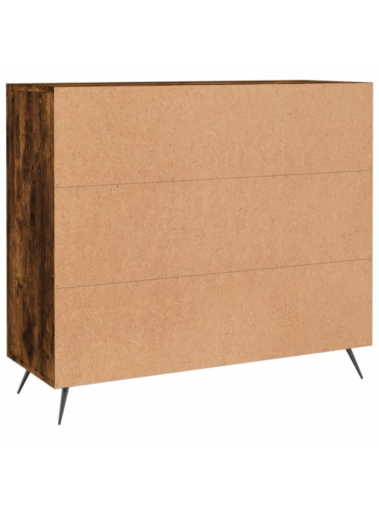 Kumode, ozolkoka krāsa, 90x34x80 cm, inženierijas koks
