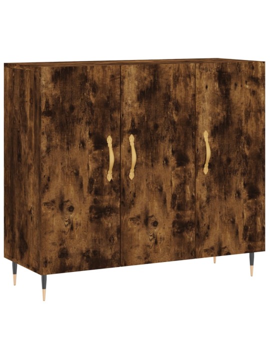 Kumode, ozolkoka krāsa, 90x34x80 cm, inženierijas koks