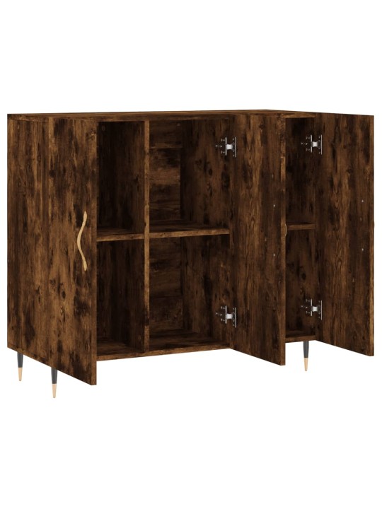Kumode, ozolkoka krāsa, 90x34x80 cm, inženierijas koks