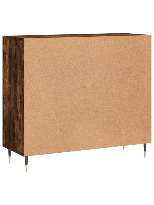 Kumode, ozolkoka krāsa, 90x34x80 cm, inženierijas koks