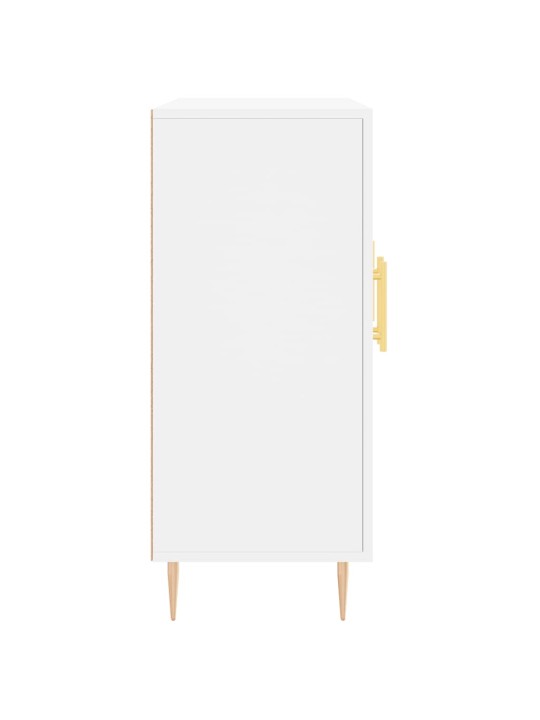 Kumode, balta, 90x34x80 cm, inženierijas koks