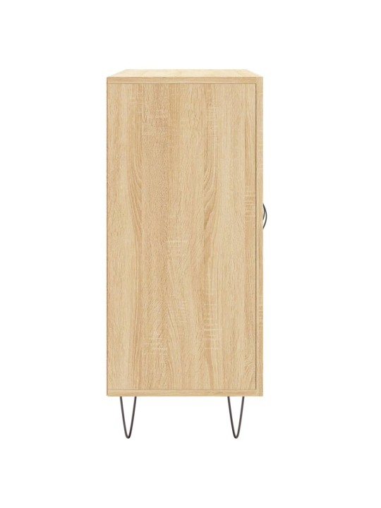 Kumode, ozolkoka krāsa, 90x34x80 cm, inženierijas koks