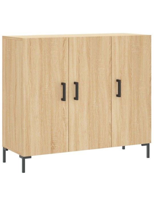 Kumode, ozolkoka krāsa, 90x34x80 cm, inženierijas koks