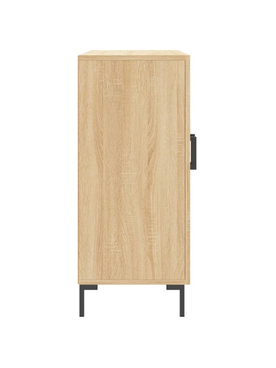 Kumode, ozolkoka krāsa, 90x34x80 cm, inženierijas koks