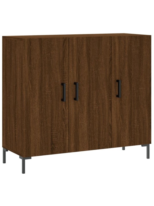 Kumode, ozolkoka krāsa, 90x34x80 cm, inženierijas koks