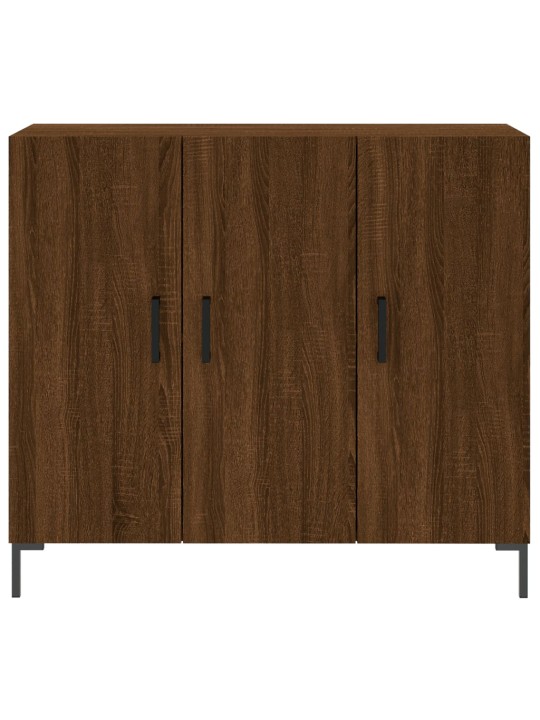 Kumode, ozolkoka krāsa, 90x34x80 cm, inženierijas koks