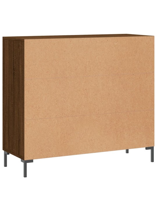 Kumode, ozolkoka krāsa, 90x34x80 cm, inženierijas koks