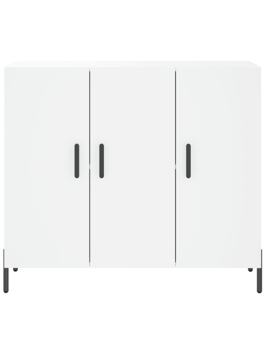 Kumode, balta, 90x34x80 cm, inženierijas koks