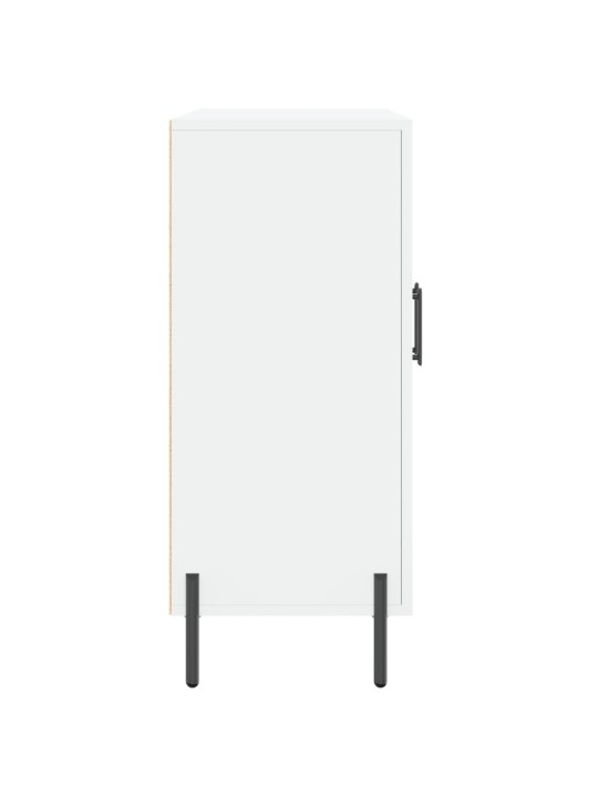 Kumode, balta, 90x34x80 cm, inženierijas koks