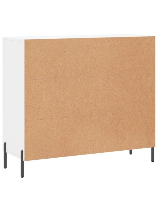 Kumode, balta, 90x34x80 cm, inženierijas koks